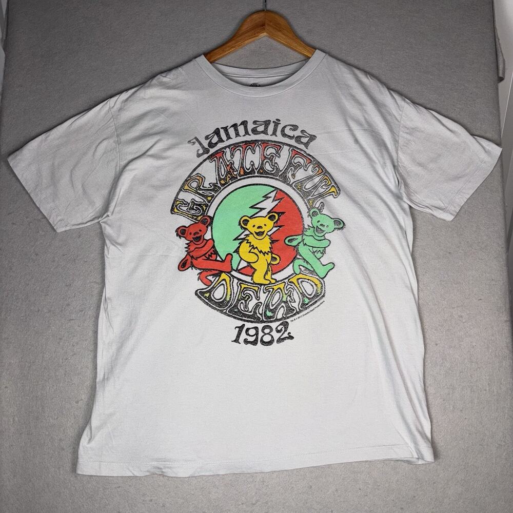 Grateful Dead Gray Short Sleeve Tee with Graphic